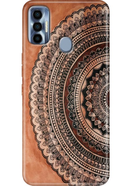 Tecno Spark 7 Pro Kılıf Renkli Silikon Mat Max