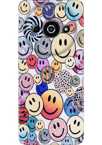 Xiaomi Poco C61 Kılıf Tasarım Baskılı Silikon Emojix