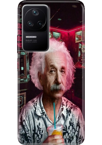 Xiaomi Poco F4 Kılıf Desenli Kapak Renkli Ermer Albert