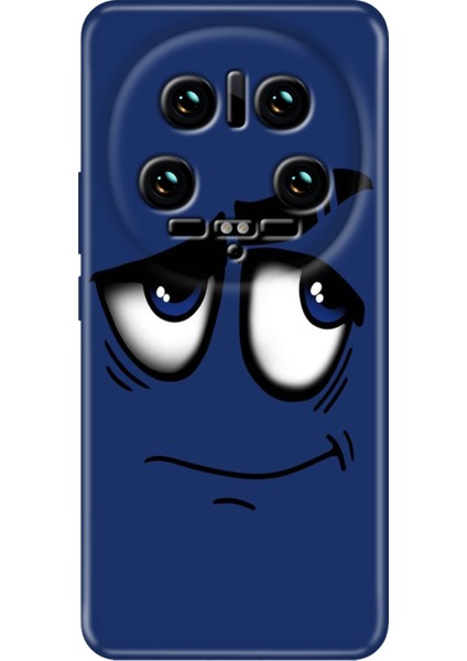 Xiaomi Mi 14 Ultra Kılıf Renkli Rubber Desen Silikon Acaba