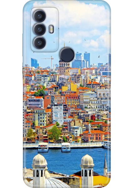Tcl 30 Se Kılıf Desenli Silikon Renkli Tpu Uv Istanbul