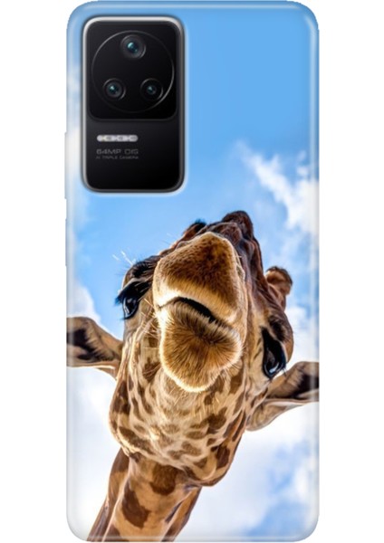 Xiaomi Poco F4 Kılıf Desenli Kapak Renkli Ermer Öpücük