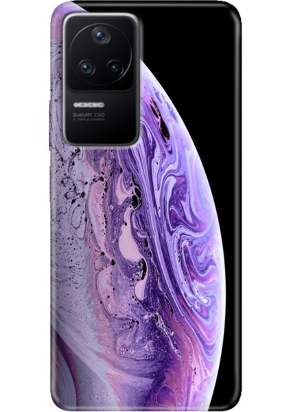 Xiaomi Poco F4 Kılıf Desenli Kapak Renkli Ermer World