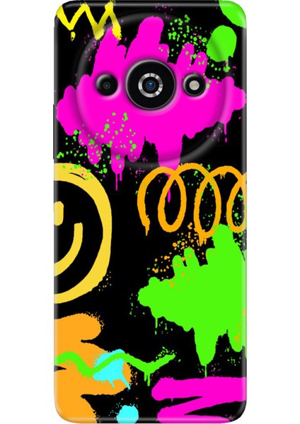 Xiaomi Poco C61 Kılıf Tasarım Baskılı Silikon Smile