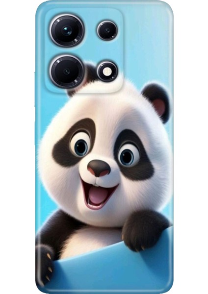 Infinix Note 30 Pro Kılıf 6.67" Desenli Baskılı Esnek Silikon Kapak Panda