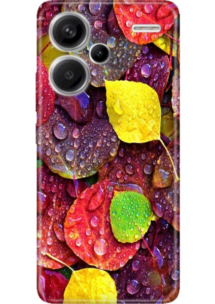 Xiaomi Redmi Note 13 Pro Plus 5g Kılıf Tasarım Outlet Silikon Sonbahar