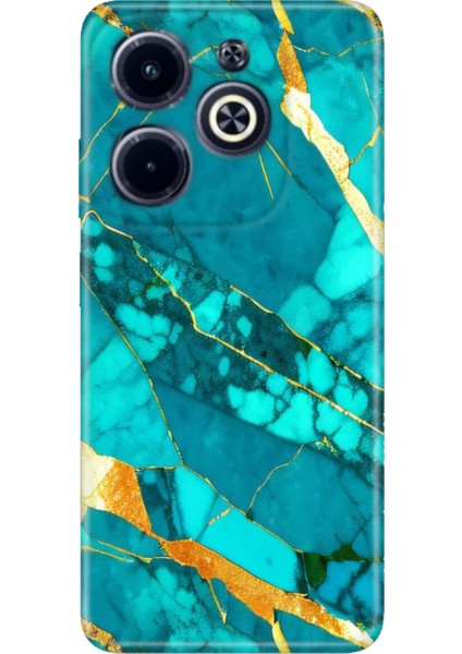 Infinix Hot 40 Pro Kılıf Temalı Baskılı Desenli Resimli Silikon Prag Mermer