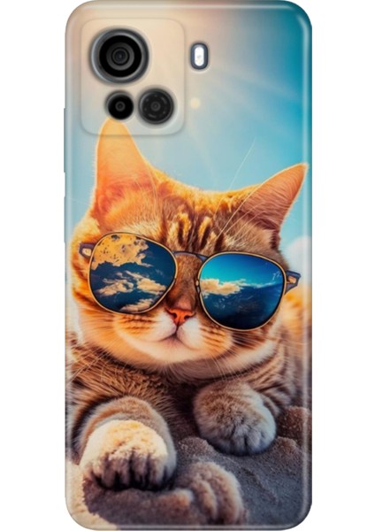 Casper Via F30 Uyumlu Kılıf Desenli Silikon Renkli Tpu Uv Cat