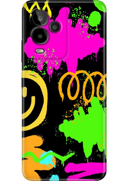 General Mobile Gm 24 Pro Kılıf Desenli Esnek Silikon Temalı Smile