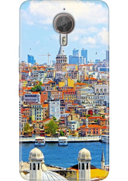 General Mobile Gm 5 Plus Kılıf Desenli Trend Silikon Istanbul