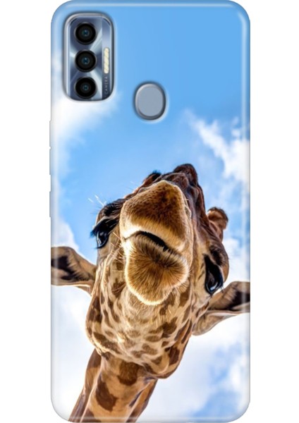 Tecno Spark 7 Pro Kılıf Renkli Silikon Öpücük