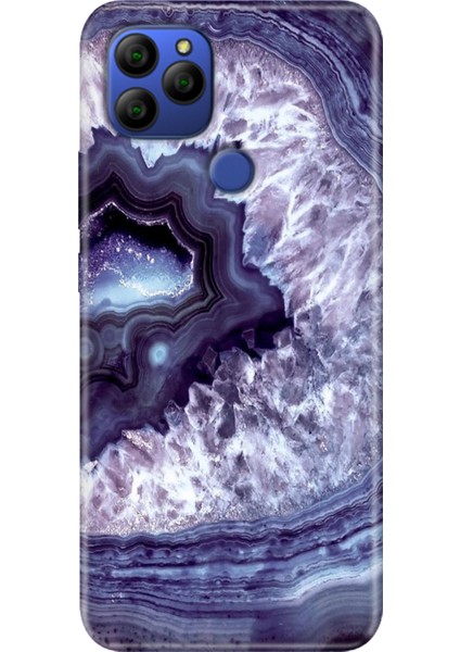 General Mobile Gm 21 Kılıf Baskılı Silikon Case Uv Elmas