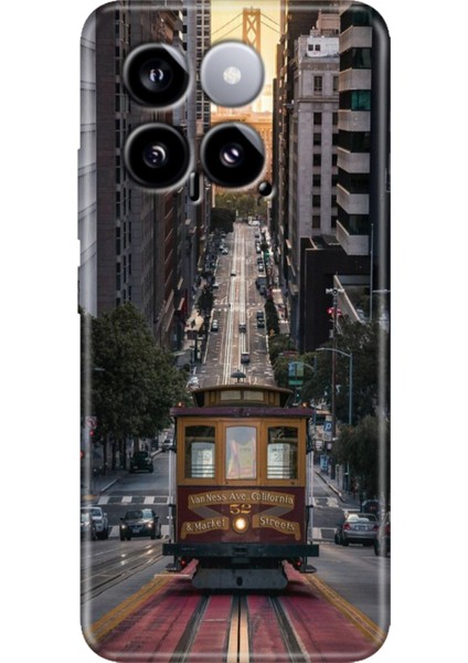 Xiaomi Mi 14 Kılıf Renkli Rubber Kapak Silikon California