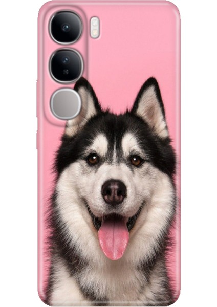 Vivo V40 Lite Uyumlu Kılıf Renkli Esnek Silikon Hasky