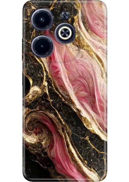 Infinix Hot 40 Pro Kılıf Temalı Baskılı Desenli Resimli Silikon Seattle Mermer