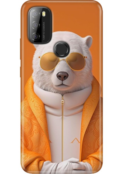 Reeder P13 Blue Max 2021 Kılıf Rubber Baskı Silikon Cover Stil Bear