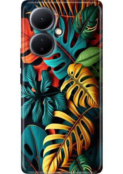 Vivo V29 Lite 5g Kılıf Desenli Silikon Kampanyalı Kapak Renkli Orman