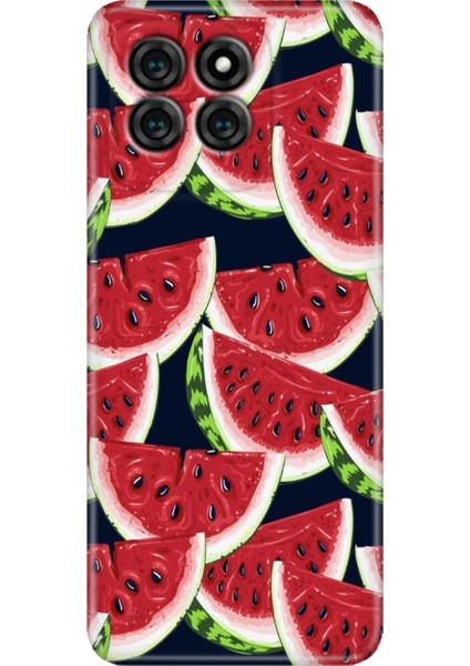 Reeder S71 Kılıf Resimli Arka Kapak Silikon Kapak Karpuz
