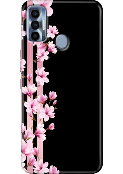 Tecno Spark 7 Pro Kılıf Renkli Silikon Natural