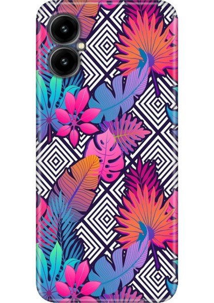 Omix X5 Kılıf Desenli Baskılı Hd Kaleografi Silikon Botanik