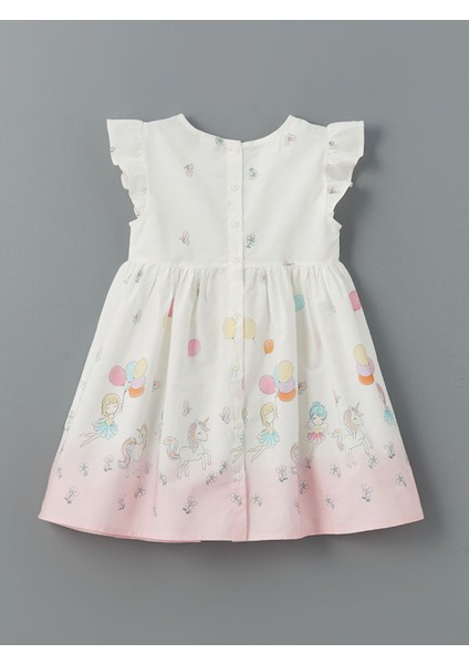 Yeni Sezon Bisiklet Yaka Poplin Kız Çocuk Elbise modelleri