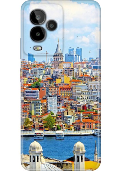 General Mobile Gm 24 Pro Kılıf Desenli Esnek Silikon Temalı Istanbul