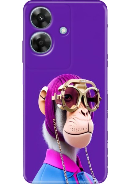 Realme Note 60 4g Kılıf Renkli Baskılı Tasarım Desenli Case Monkey