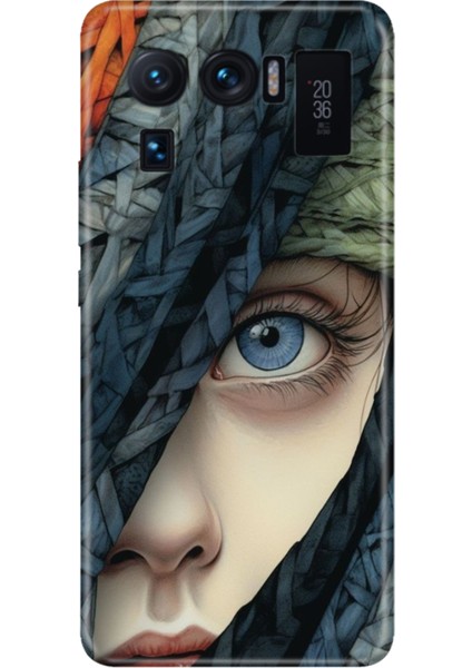 Xiaomi Mi 11 Ultra Kılıf Desenli Outlet Silikon Siluet