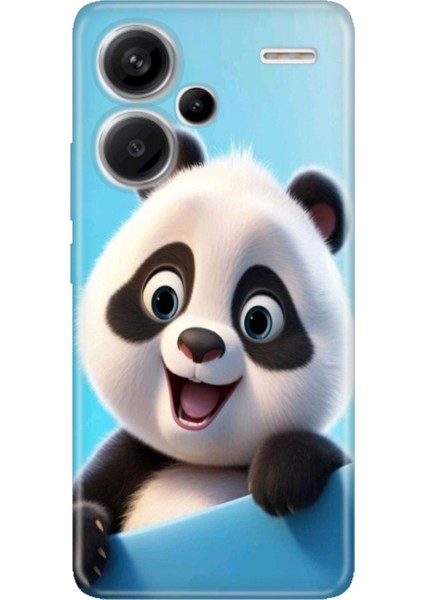 Xiaomi Redmi Note 13 Pro Plus 5g Kılıf Tasarım Outlet Silikon Panda