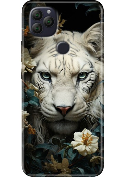 General Mobile Gm 22 - 22S Kılıf Desenli Rubber Silikon Aslan