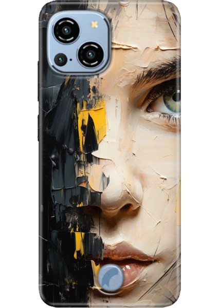 Reeder S23 Pro Max Kılıf Desenli Kapak Baskı Uv Beauty