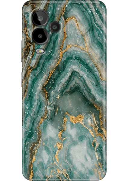 General Mobile Gm 24 Pro Kılıf Desenli Esnek Silikon Temalı Granit