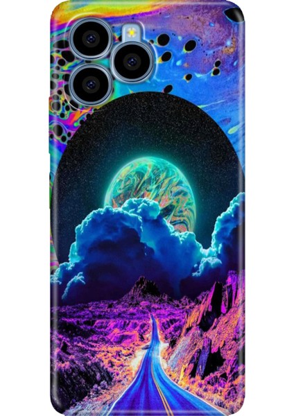 Omix X6 Kılıf Silikon Özel Kapak Dream Road