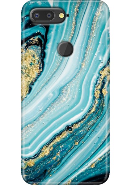 General Mobile Gm 9 Pro Kılıf Desenli Esnek Silikon Kapak Uv Simli Taş