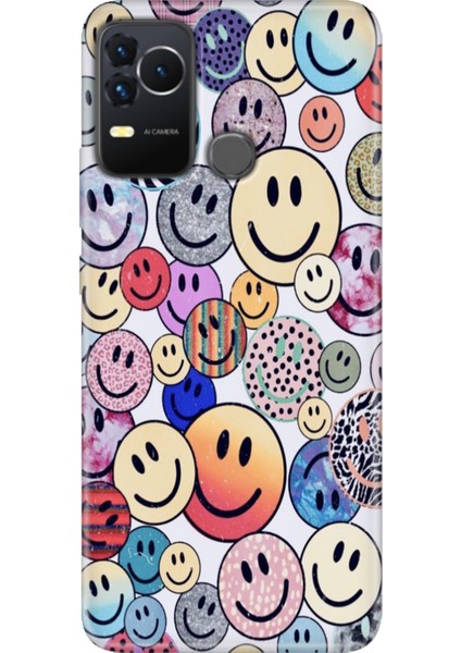 Omix X400 Kılıf Renkli Esnek Silikon Emojix