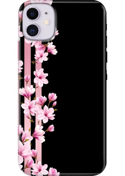 Apple iPhone 11 Kılıf Renkli Temalı iPhone 11 Silikon Natural