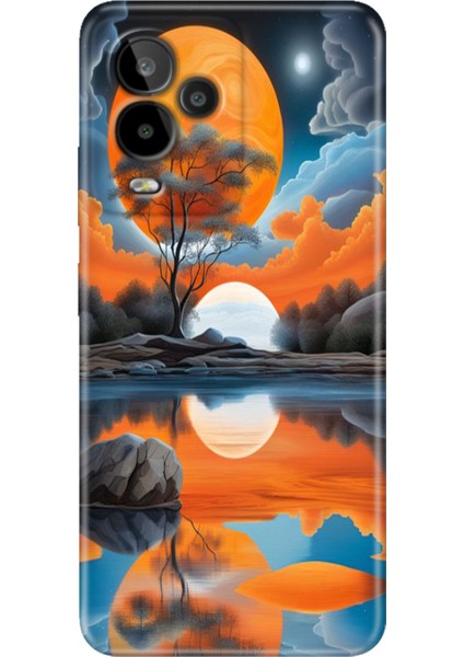 General Mobile Gm 24 Pro Kılıf Desenli Esnek Silikon Temalı Afrika