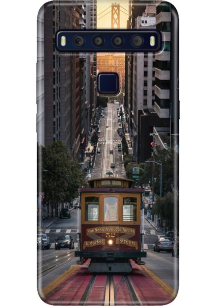 Tcl 10L Kılıf Baskılı 6.53" Silikon Renkli Resimli Arka Kapak California