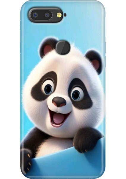 General Mobile Gm 9 Pro Kılıf Desenli Esnek Silikon Kapak Uv Panda