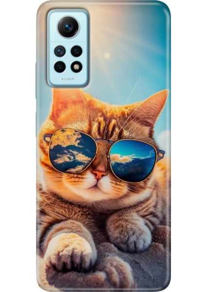 Xiaomi Redmi Note 12 Pro 4g Kılıf Desenli Outlet Silikon Cat
