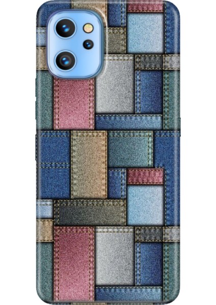 Reeder S19 Max Pro Kılıf Desenli Temalı Baskılı Silikon Kapak Jean Pattern