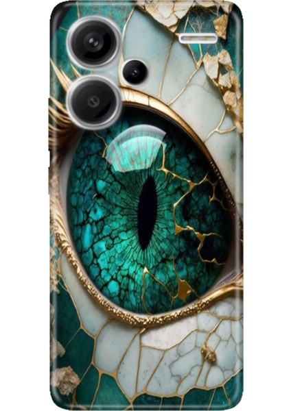 Xiaomi Redmi Note 13 Pro Plus 5g Kılıf Tasarım Outlet Silikon Tanrıça Gözü