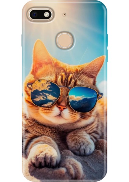 General Mobile Gm 8 Go Kılıf Desenli Silikon Renkli Tpu Uv Cat