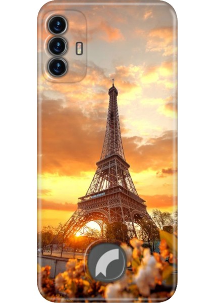 Reeder S19 Max Pro S Kılıf Silikon Tema Baskı Uv Eyfel