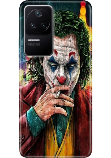 Xiaomi Poco F4 Kılıf Desenli Kapak Renkli Ermer Jokker