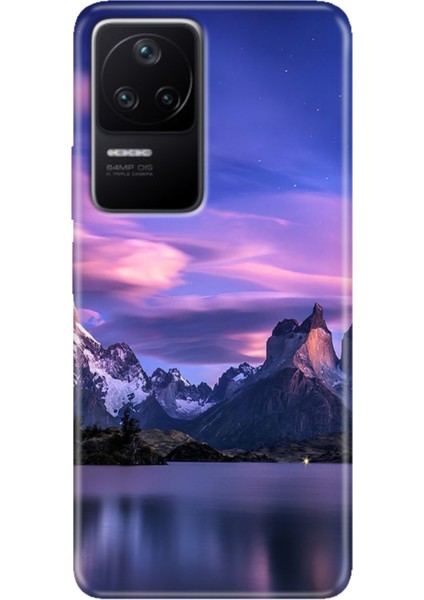 Xiaomi Poco F4 Kılıf Desenli Kapak Renkli Ermer Kuzey