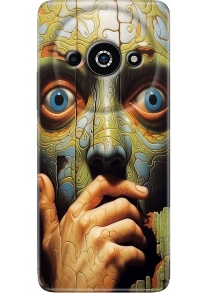 Xiaomi Poco C61 Kılıf Tasarım Baskılı Silikon Iluzyon