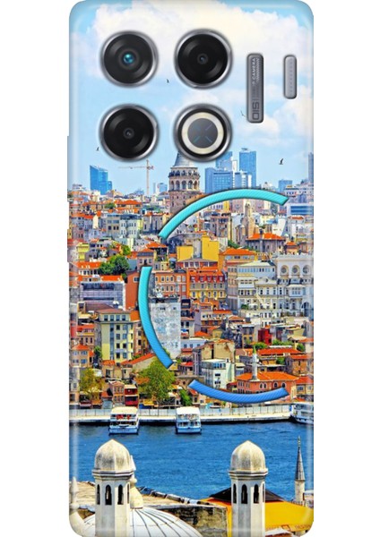 Infinix Gt 20 Pro Kılıf Renkli Esnek Silikon Istanbul