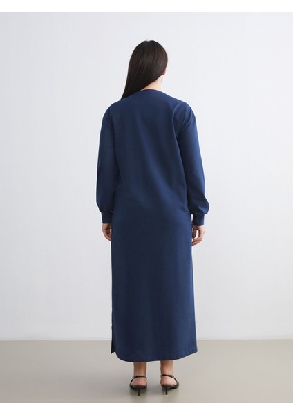 Yeni Sezon Bisiklet Yaka Sweat Elbise fırsatları