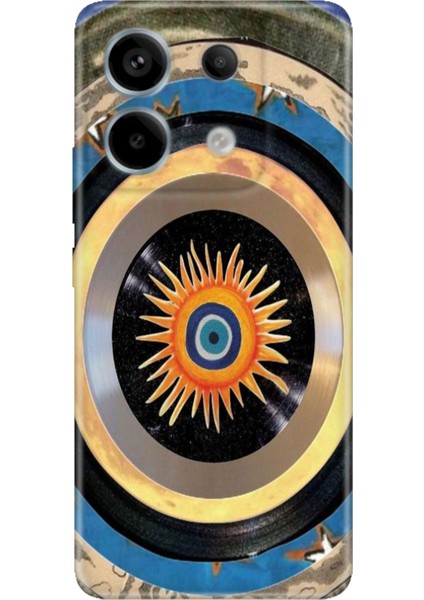 Redmi Note 13 Pro 5g / Poco X6 Kılıf Renkli Esnek Silikon Nazar